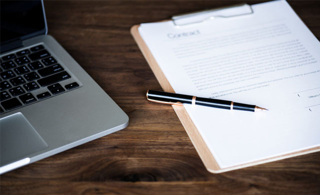 Contract And Payment Image
